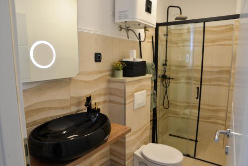 Kúpeľňa v ubytovaní Apartman Nina 3
