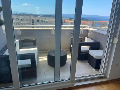 Apartment Mauro tesisinde bir balkon veya teras