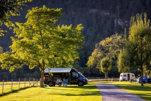 Naturlandschaft in der Nähe des Campingplatzes