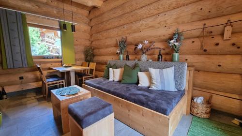 Posezení v ubytování Chalet Resort Sölden