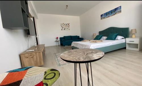 Llit o llits en una habitació de Studio Angi