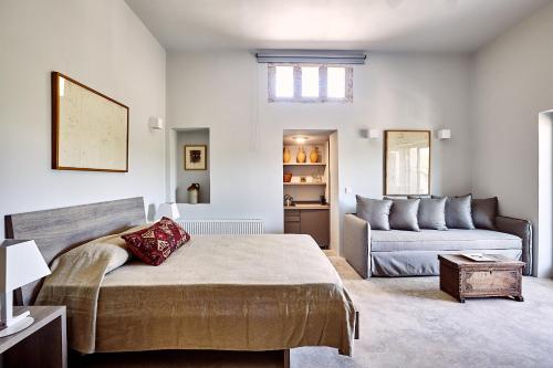 Posezení v ubytování Nikolaou Art Residence