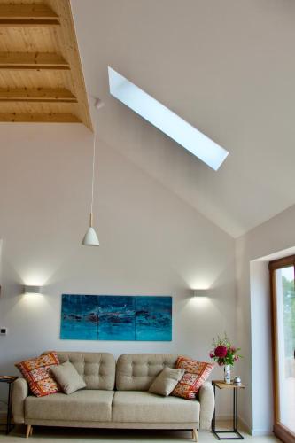 Posezení v ubytování Nature Home Rybical