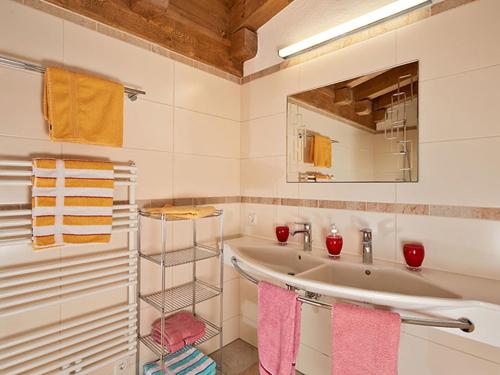 Ванная комната в Appartement Alpenzauber