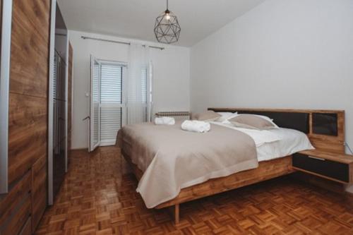 Postel nebo postele na pokoji v ubytování Mare