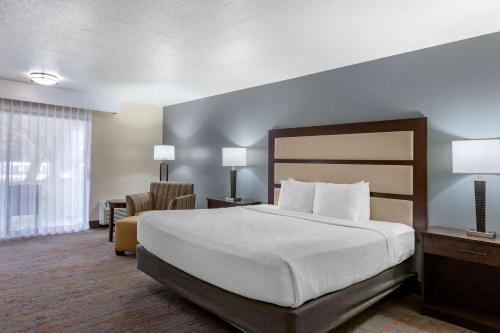 Best Western Sunridge Inn & Conference Center tesisinde bir odada yatak veya yataklar