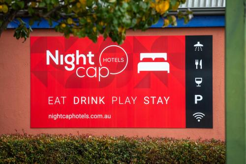 Certifikát, hodnocení, plakát nebo jiný dokument vystavený v ubytování Nightcap at Federal Hotel Mt Gambier