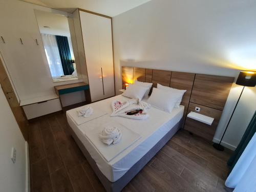 Posteľ alebo postele v izbe v ubytovaní Vila Hercegovka
