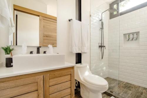 Kylpyhuone majoituspaikassa Casa Macrame TH 18