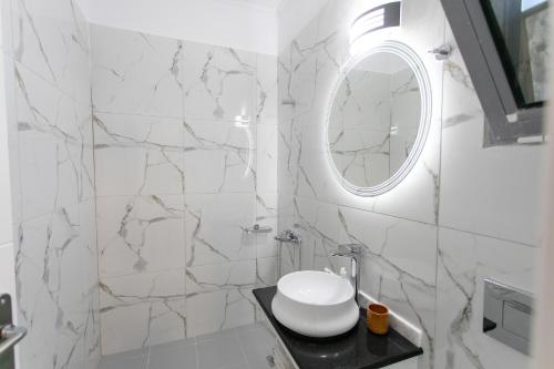 Kylpyhuone majoituspaikassa Villa Ilios