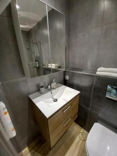 Kúpeľňa v ubytovaní Apartament przy Obozie