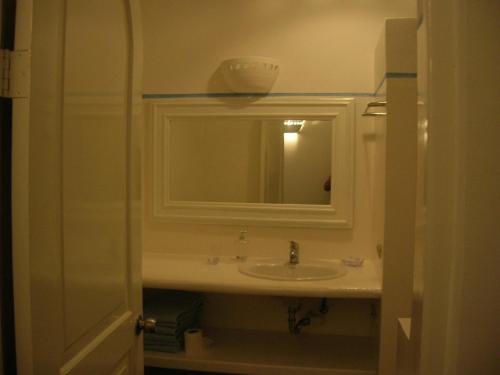 Koupelna v ubytování Caraibidamari 1