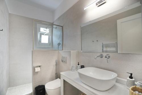 Kúpeľňa v ubytovaní Villa Livadi