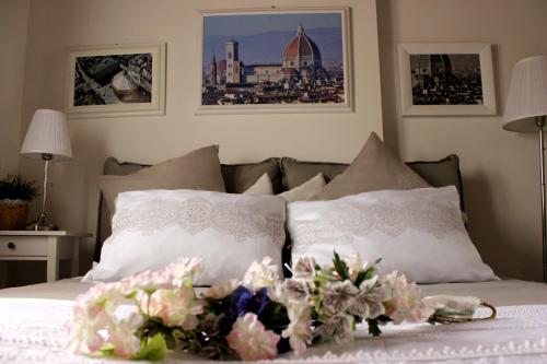 Posteľ alebo postele v izbe v ubytovaní La Torre di Anna