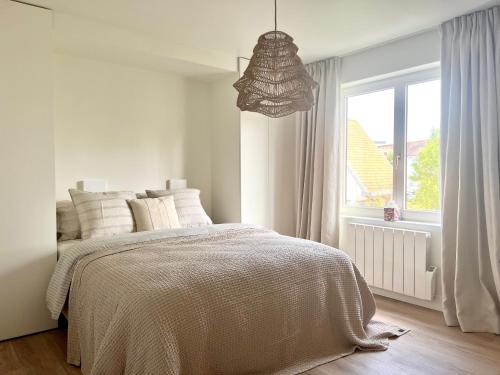 luxe appartement op topliggingにあるベッド