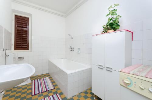 Koupelna v ubytování Apartments VESNA