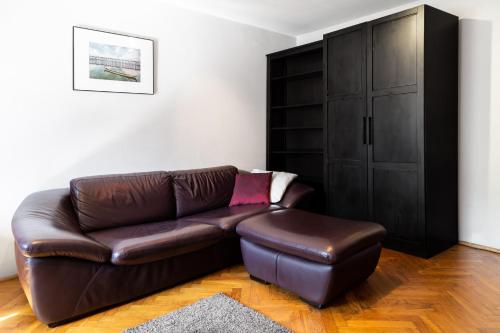 Χώρος καθιστικού στο 2 Bedroom Apartment, Heart of Krakow Tomasza st