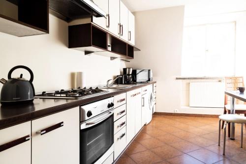 Η κουζίνα ή μικρή κουζίνα στο 2 Bedroom Apartment, Heart of Krakow Tomasza st