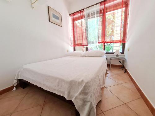 Postel nebo postele na pokoji v ubytování Apartment Morska oaza