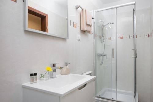 Koupelna v ubytování Luxury apartments CasaBlanca/Vivaldi