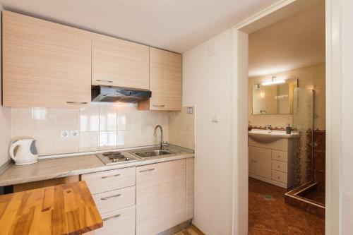 Kuchyňa alebo kuchynka v ubytovaní Apartments Novoselic