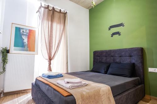 Lova arba lovos apgyvendinimo įstaigoje Petralona apartment 1 bedroom 4 pers