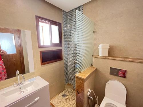 Vonios kambarys apgyvendinimo įstaigoje Residence Djerba
