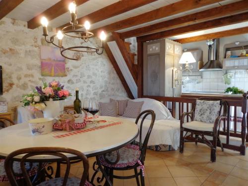 Posezení v ubytování House Vedrana