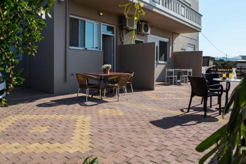 Μπαλκόνι ή βεράντα στο Nikis Apartments Kisamos