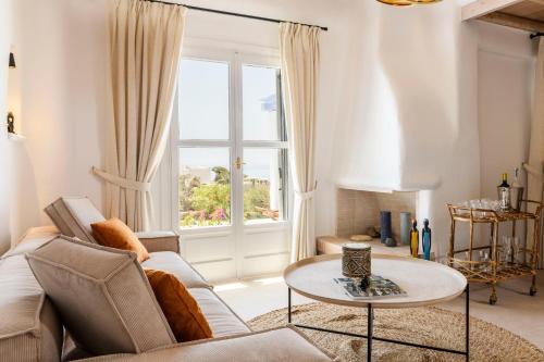Posedenie v ubytovaní Ikos residence