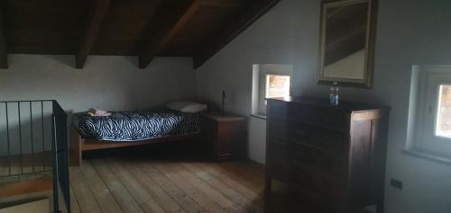 Ένα ή περισσότερα κρεβάτια σε δωμάτιο στο lalunanera