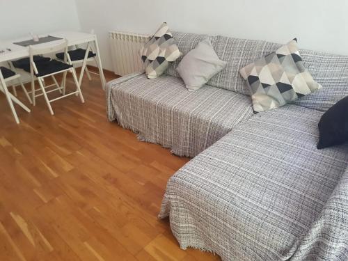 Postel nebo postele na pokoji v ubytování Apartamento tranquilo cerca de la Sagrada Familia