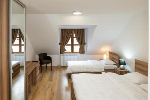 Voodi või voodid majutusasutuse Guest House Alte toas