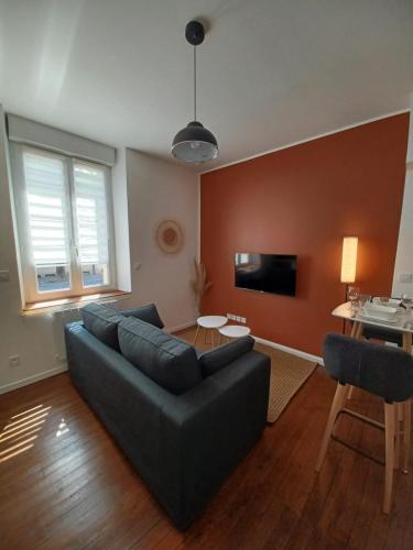 Posezení v ubytování Mazamet - Studio neuf et moderne en centre-ville