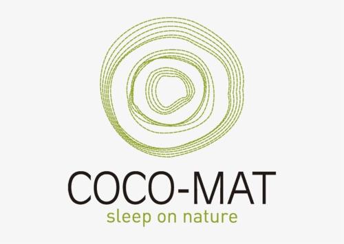 a logo for cocoa mat sleep on nature at COCO SUITES in Vasiliki