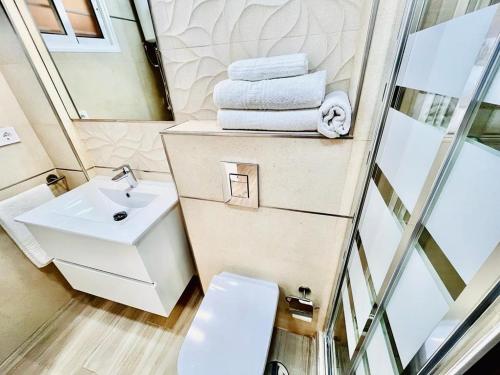 Koupelna v ubytování Moderno y Nuevo apartamento playa