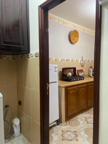 Η κουζίνα ή μικρή κουζίνα στο Lidappart chaouen