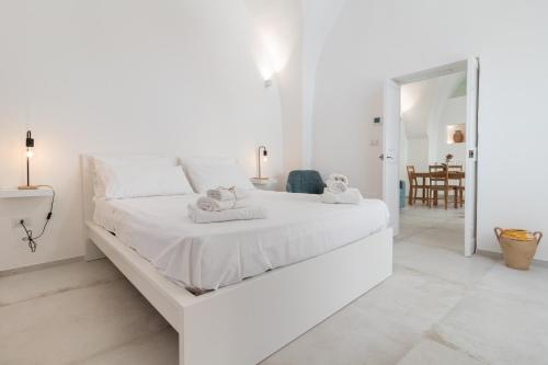 Krevet ili kreveti u jedinici u okviru objekta Casa Vacanze L'angolo di Giadia