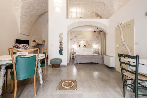 Posteľ alebo postele v izbe v ubytovaní La Casa nel Vico Pretty Apartment