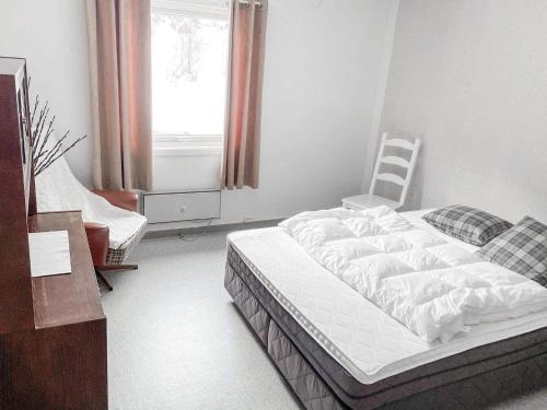 Ένα ή περισσότερα κρεβάτια σε δωμάτιο στο 8 person holiday home in Halsanaustan-By Traum