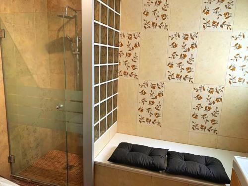 Ett badrum på Casa TeideMar