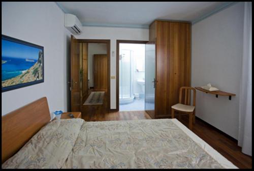 Een bed of bedden in een kamer bij B&B Oasi di Venezia
