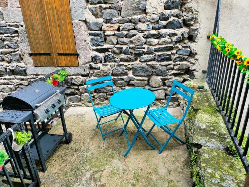Patio nebo venkovní prostory v ubytování La parenthèse coquine