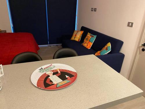 Гостиная зона в Maravilloso Departamento Nuevo, en edificio ECO COSTAS de Concon frente a Dunas y al JUMBO en Bosques De Montemar con Estacionamiento gratuito techado-check in 24-7 cable y wifi