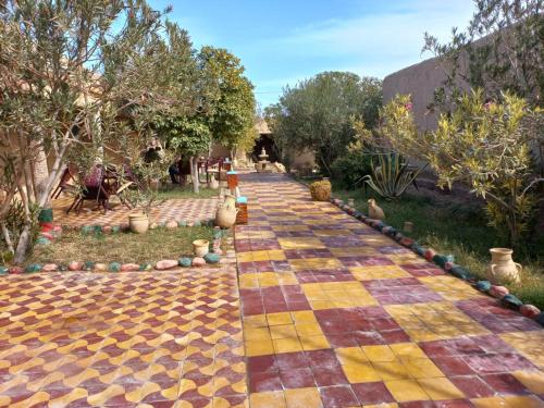 Jardin de l'établissement Gite d étape Khettara Oasis