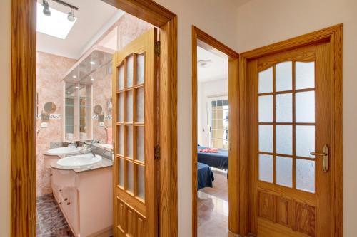 Koupelna v ubytování Casa del Pescador planta alta