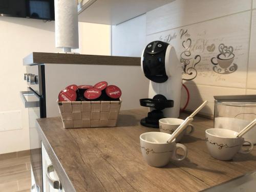 Kuchyň nebo kuchyňský kout v ubytování Le Stelle di Nonna Anna