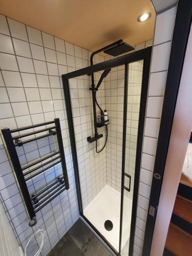 Bathroom sa Stunning 1-Bed tiny home in Isle of Skye
