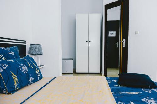 Voodi või voodid majutusasutuse Villa Jaddis toas