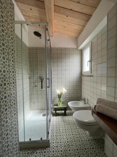 Phòng tắm tại Casale De Filippo
